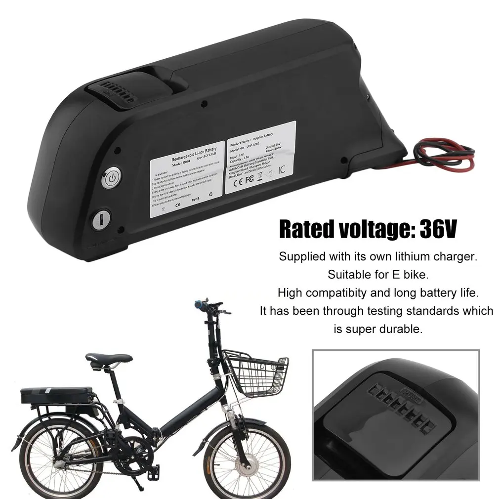 Батарея для электровелосипеда E литий ионный аккумулятор 36В 13ач 468 Вт|Батарея