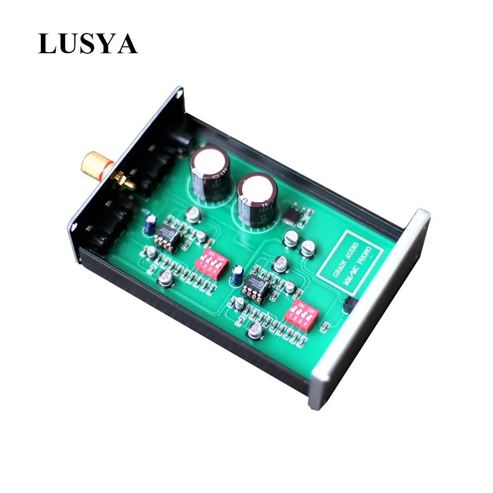 Lusya NE5532 Hifi аудио класса фонокорректор мм Фонокорректор для виниловых проигрывателей T0084