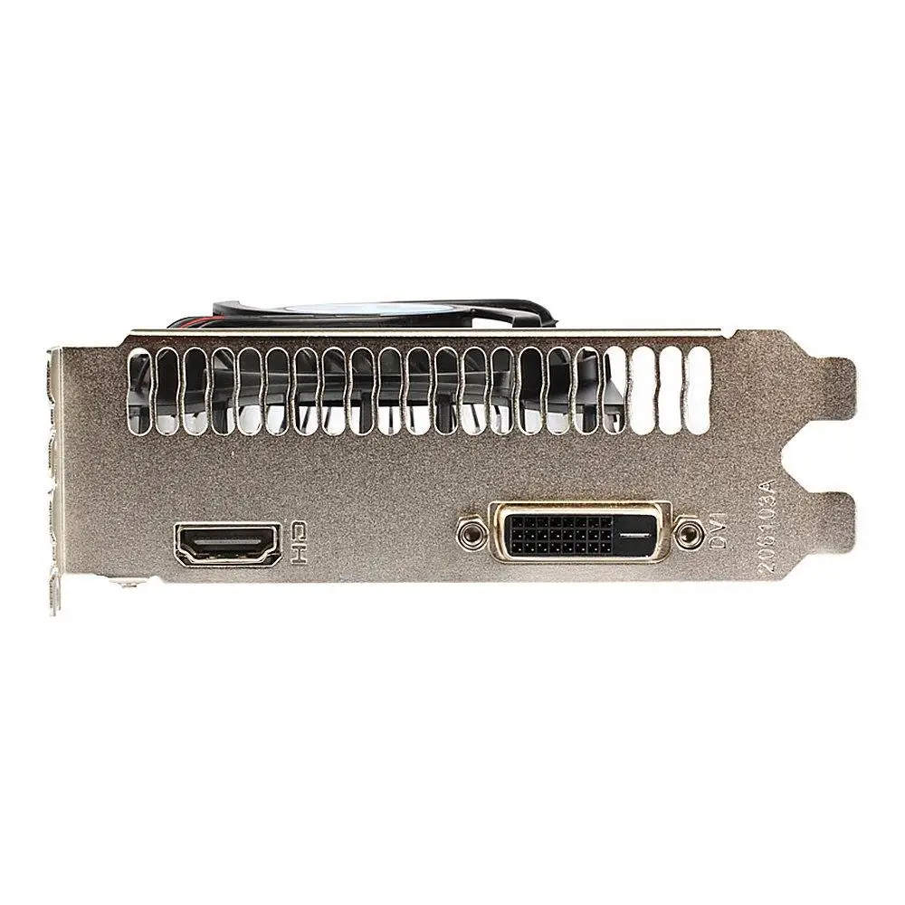 Yeston GT 1030 Geforce игровая видеокарта вентилятор GPU 2G GDDR5 64 бит 4K видеокарты HDMI DVI 384 SP PCI E
