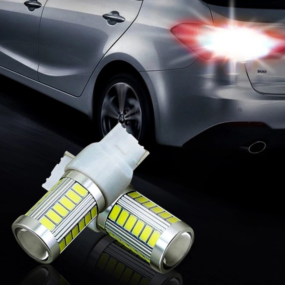 2 шт SMD светодиодный Тормозная лампа автомобиля T20 5730/33 включить задние тормоза