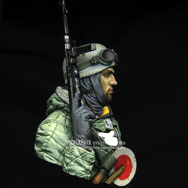 Коллекция 1/10 года модель Fallschirmjager 1943 из смолы GK военная тема Второй мировой войны