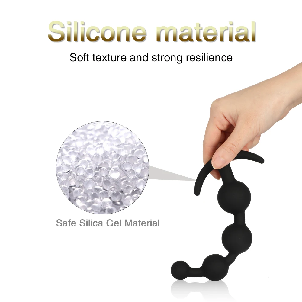 Анальная пробка массажер простаты секс-машина g-точка Силиконовые анальные