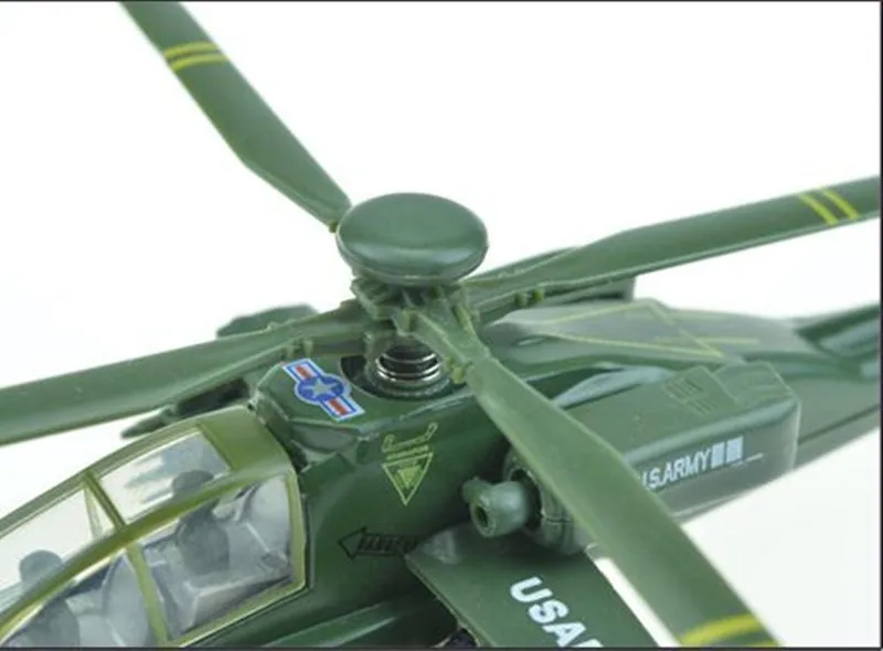 1: 72 модели из сплава вертолета, высокая имитация longbow apache Военная Модель, металлические diecasts, детская любимая игрушка