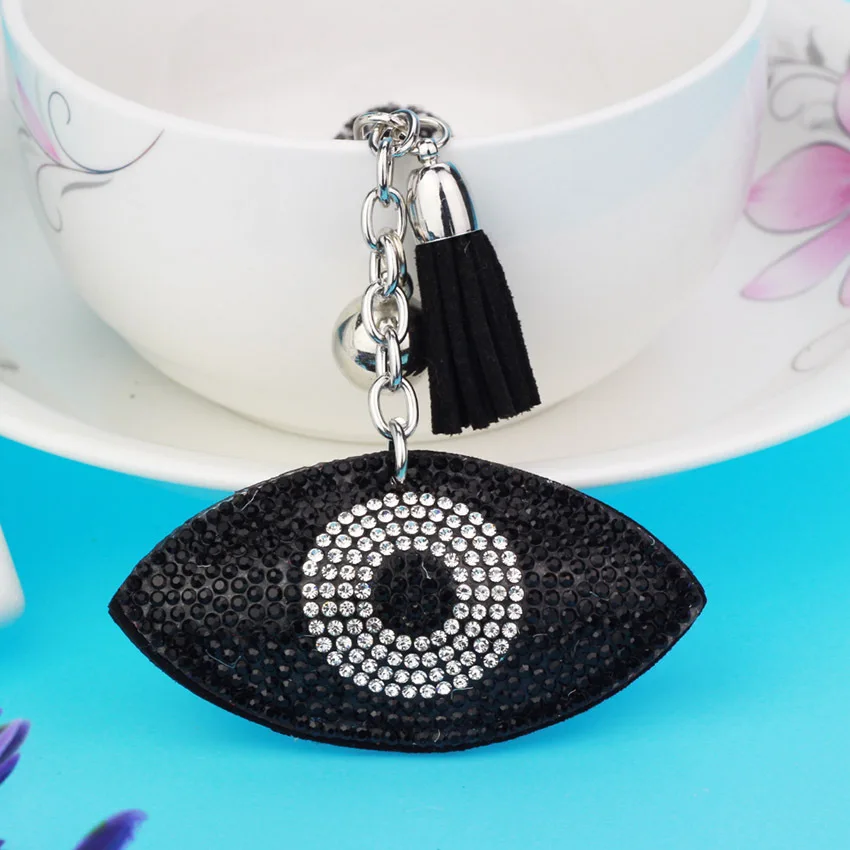 Брелок для ключей от сглаза Женский 6 цветов|keyring keychain|keychain womenkey chain rhinestone |
