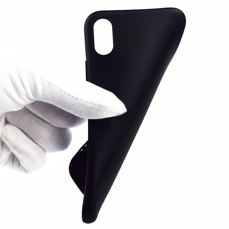 DREAMFOX L129 Художественный Черный Мягкий силиконовый чехол из ТПУ для Apple iPhone 11 Pro XR XS