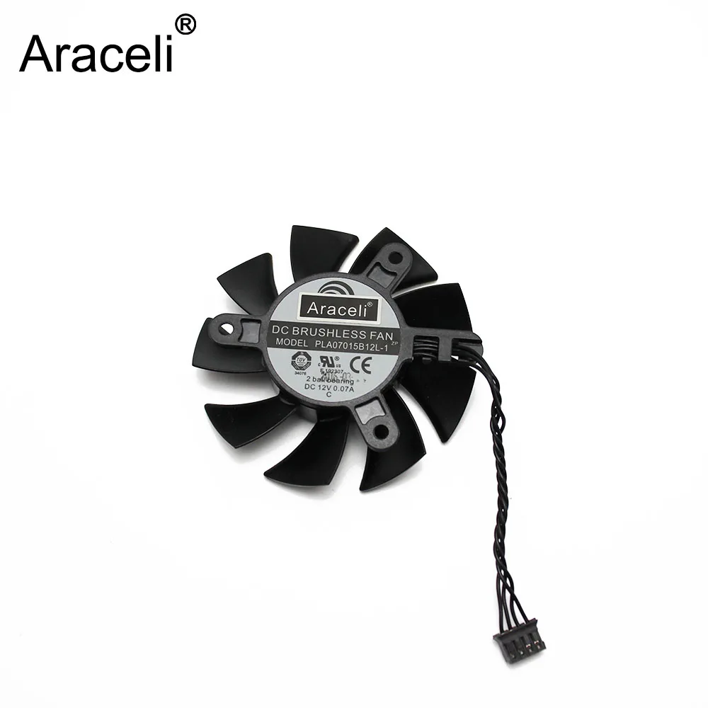 PLA07015B12L 1 65 мм DC 12 В 0.07AMP GTX 1080Ti охлаждающий вентилятор для EVGA GeForce 1080 Ti SC2 гибридные