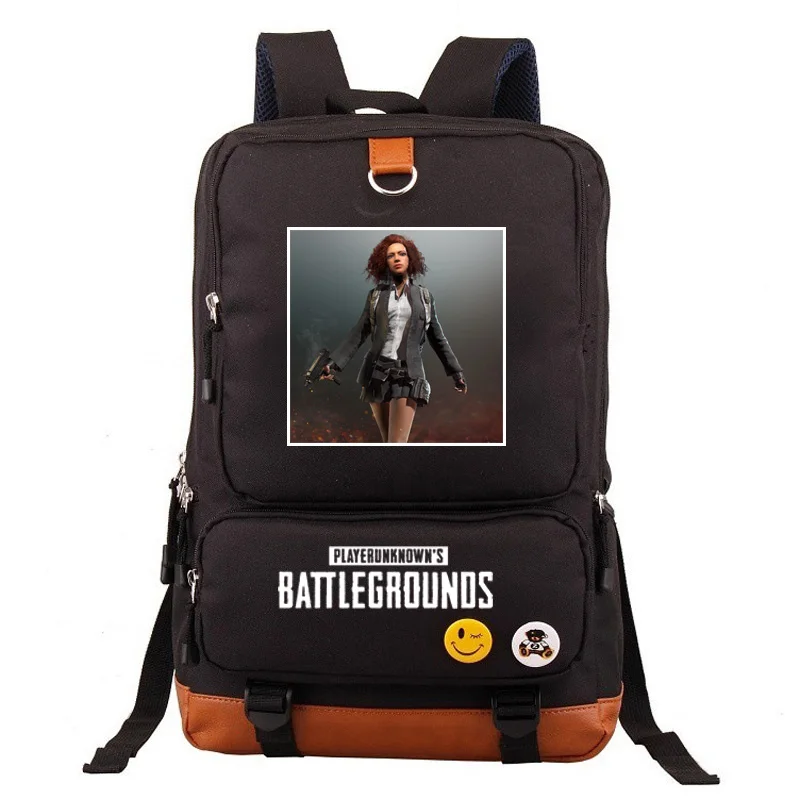 04 Горячая игра PUBG BATTLEGROUNDS Куриный Ужин мальчик девочка школьная сумка для женщин рюкзак для подростков холст мужской студенческий рюкзак - Цвет: 04