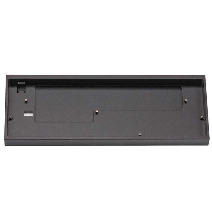 BLACK Case Полностью собранная клавиатура TOFU 60% с DZ60 PCB Aliaz/Zealios/Tealios переключатели с использованием вишневых стабилизаторов whithout keycaps - Цвет: BLACK Case
