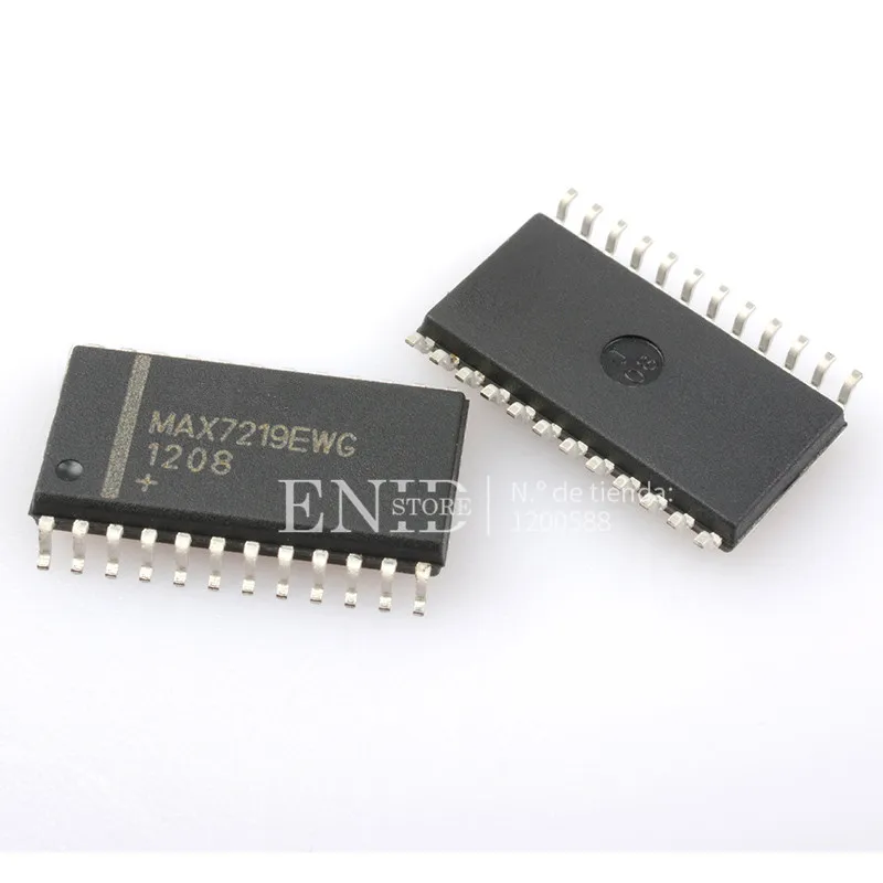 5 шт./лот MAX7219 MAX7219CWG MAX7219EWG SOP24 SMD|Интегральные схемы| |