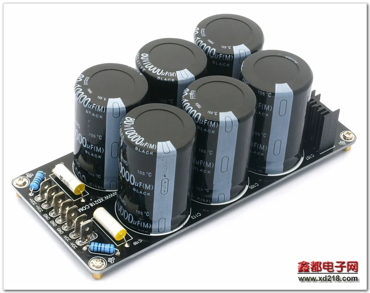 Nobsound последние Hi End 6*10000 мкФ/80V усилитель Питание Fi регулятор плата блока