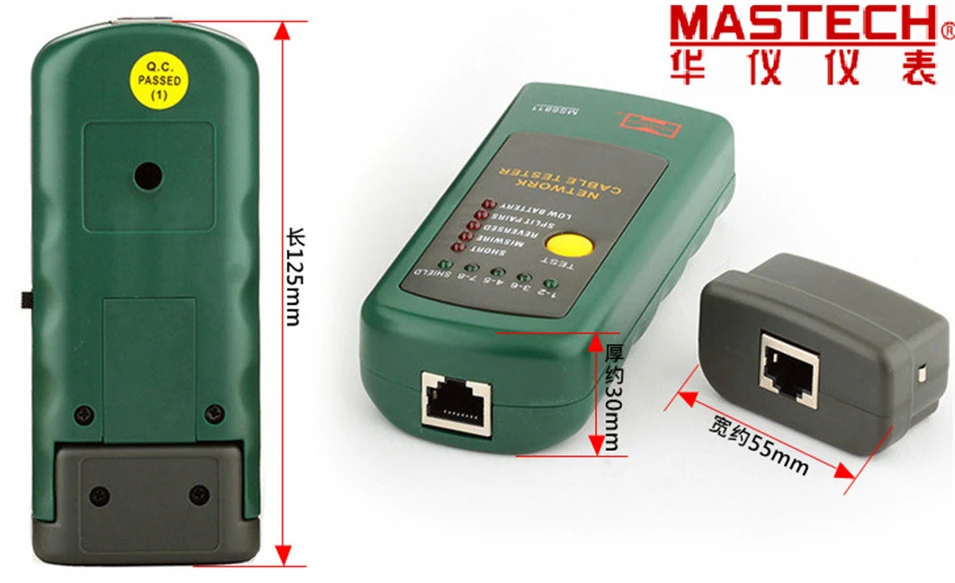 Mastech MS6811 ручной сетевой кабель тестер линия трекер UTP и STP проводка тест