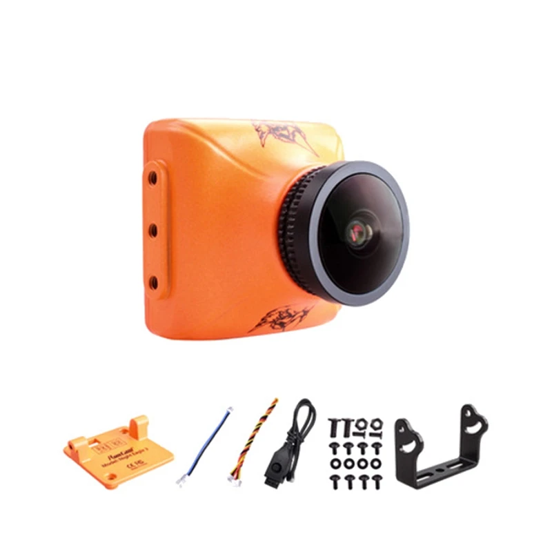 Runcam ночь Орел 2 eagle2 WDR 800TVL угол обзора 140 градусов 4:3 черные и белые видео FPV-системы