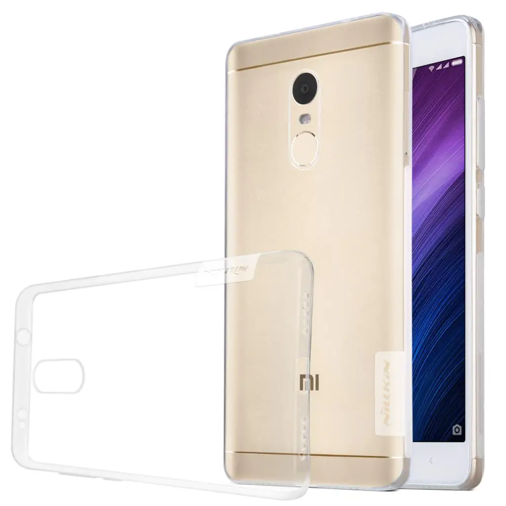 Чехол для Xiaomi Redmi Note 4X чехол из ТПУ Nillkin серии Nature мягкий задний 4X|case for xiaomi|tpu casecase