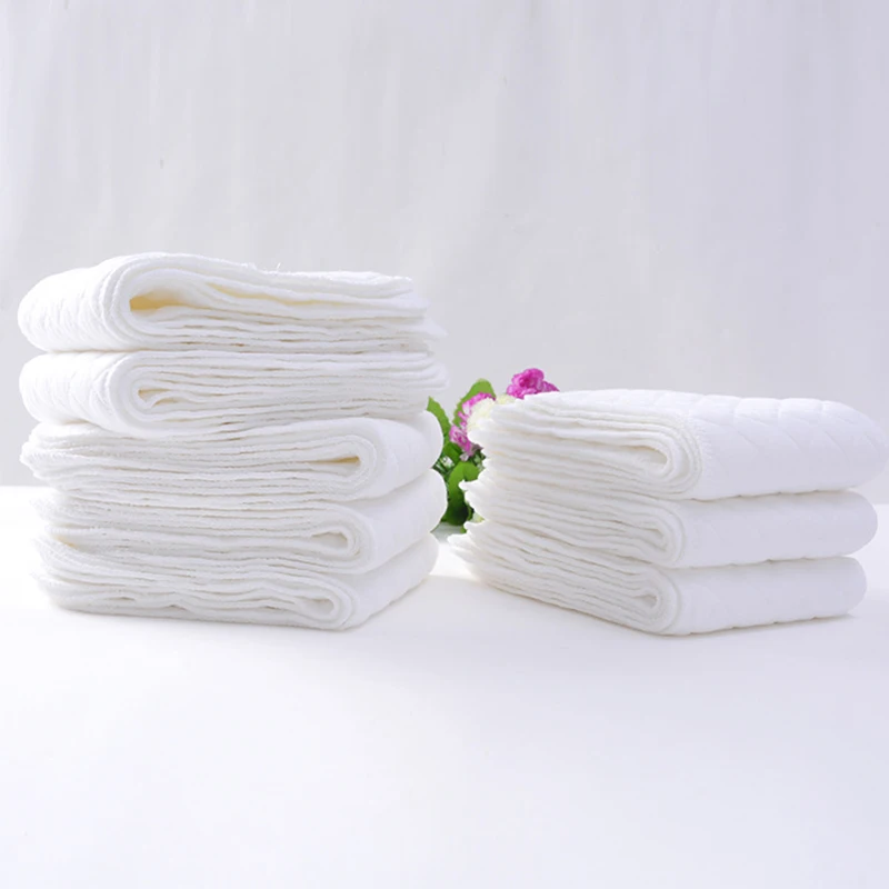 Многоразовые детские подгузники тканевые пеленки вставки 1 шт. 3 слоя ВСТАВКИ 100%