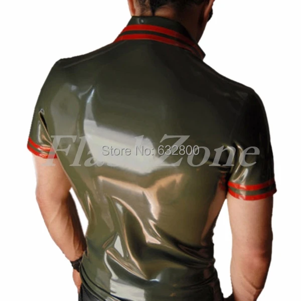 Новый стиль латексные фетиш топы для мужчин | Тематическая одежда и униформа