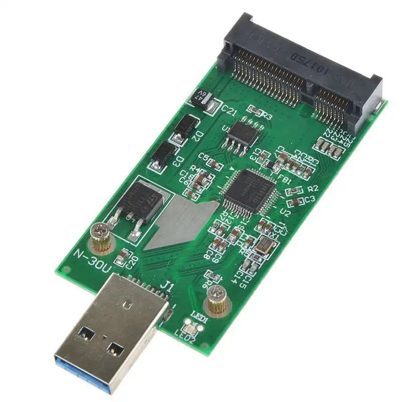 Usb 3 0 к Mini Pcie Msata Ssd Внешний Конвертор адаптер | Компьютеры и офис