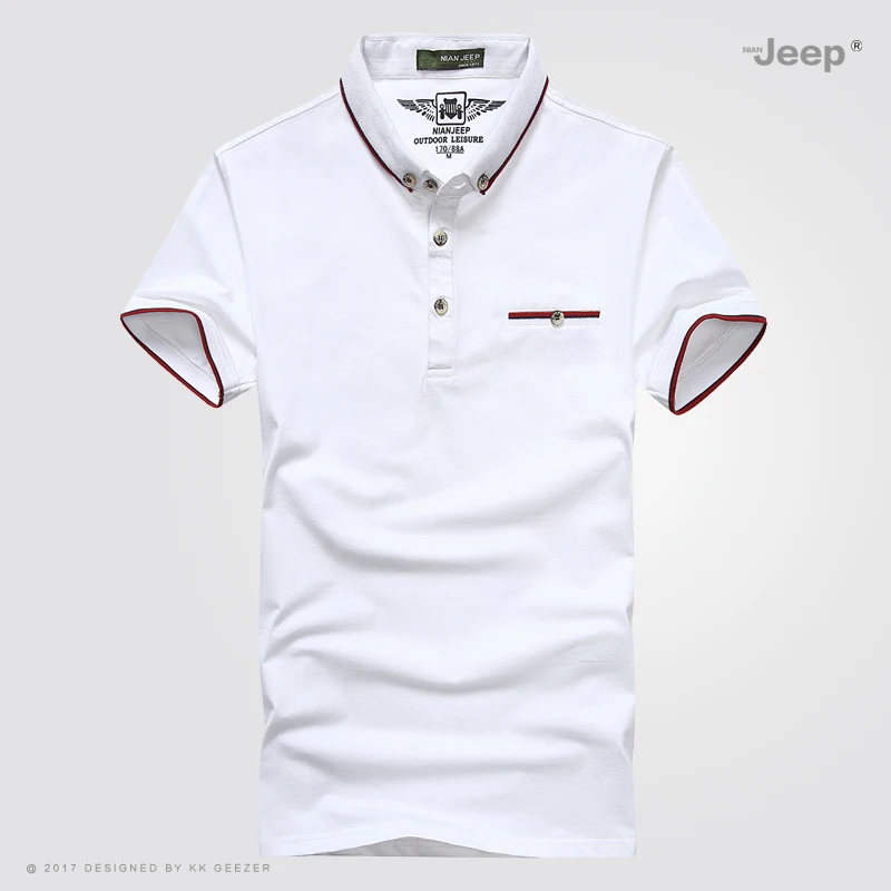 White Blue Мужская рубашка поло, Классическая, известный бренд, однотонная,, весна, хлопок, короткий рукав, новинка, высокое качество, летняя, повседневная, деловая - Цвет: White Blue