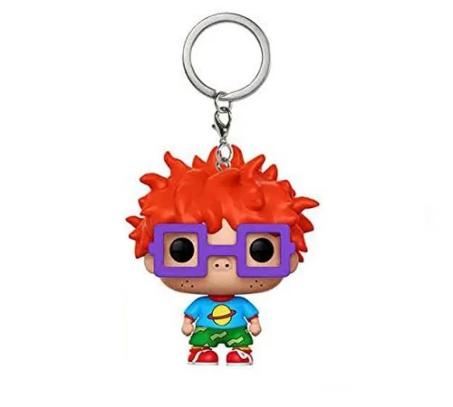 chuckie 50 шт./компл. брелок игрушка чудо-женщина Сейлор Мун очень странные дела Чаки baymax Dragon Ball Наруто-куклы - Цвет: chuckie