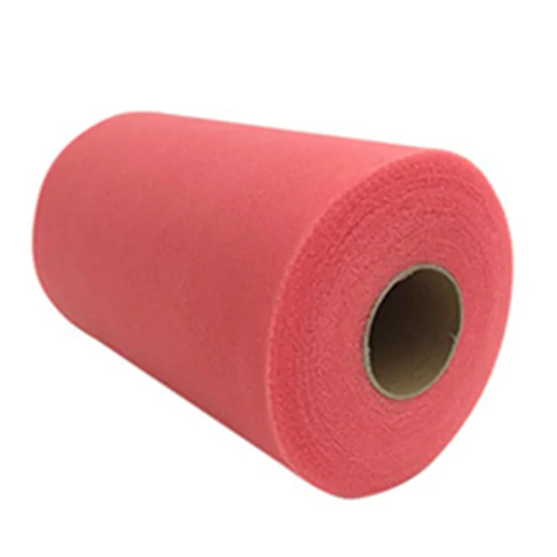 watermelon red Рулон тюля, ткань 15 см, 100 ярдов, сделай сам, белая органза, рулон тюля, катушка для платья-пачки, свадебное украшение, принадлежности для дня рождения - Цвет: watermelon red