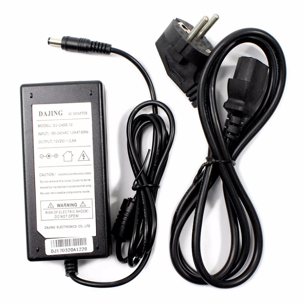 12VDC 2.6A 40W AC адаптер питания для ЖК монитора (один из них UK DE FR US/NEMA AU EU Plug)|adapter ac|adapter