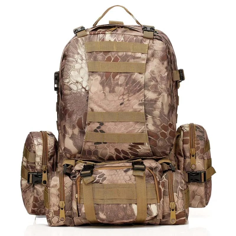 50L уличный спортивный военный тактический рюкзак рюкзаки для кемпинга треккинга