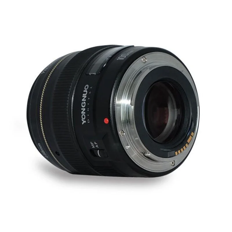 Объектив YONGNUO YN100mm F/2-F/22 AF/MF 100 мм объектив средней длины с большой диафрагмой и