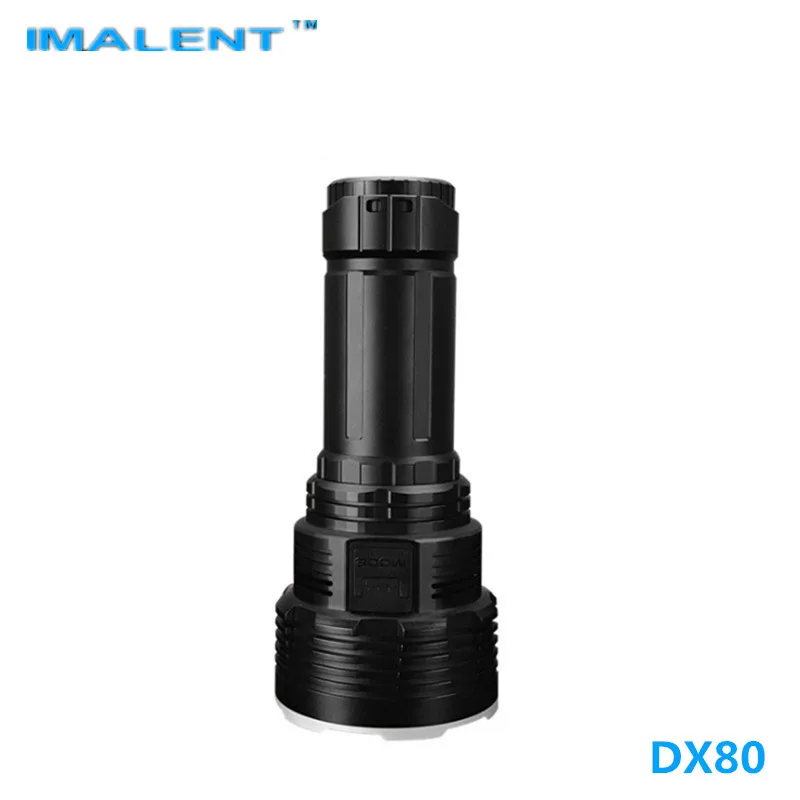 Imalent DX80 32000LM 806 м 18650 аккумулятор светодиодный фонарик лампа USB быстрая зарядка 8 шт.