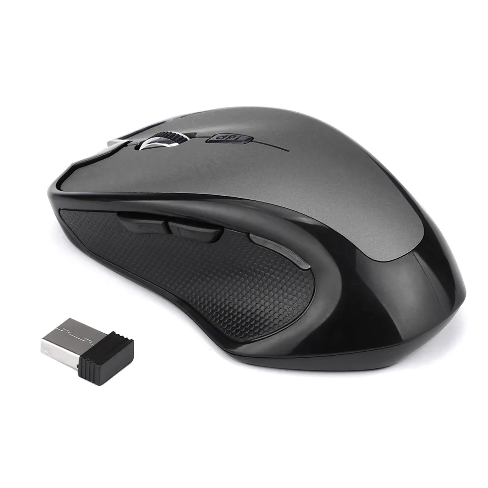 Беспроводная оптическая мышь мыши + USB приемник для ПК ноутбука MAC 2 4 ГГц 2400 DPI