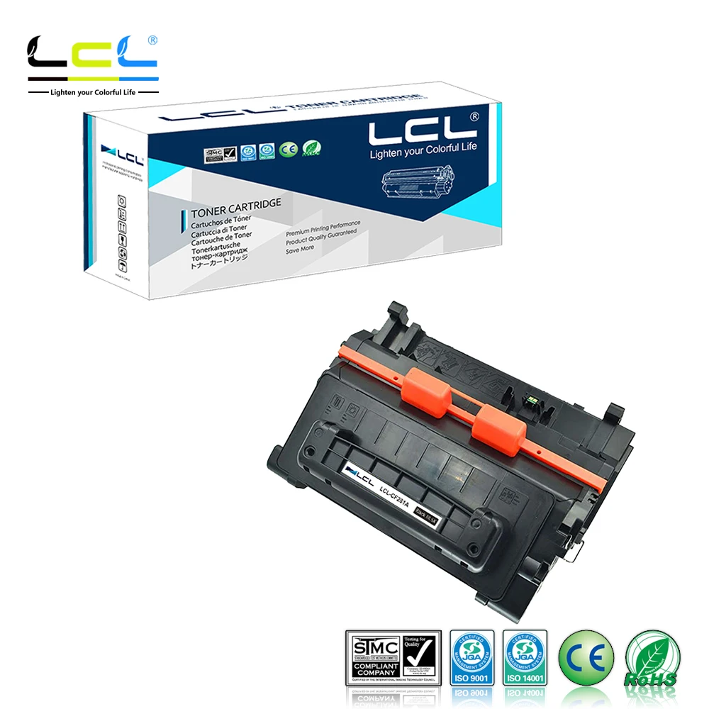 Тонер картридж LCL 81A CF281A CF281 A CF 281A (1 упаковка черный) совместимый с HP M630H/M630F/M625.|toner