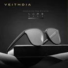 VEITHDIA брендовые Модные солнцезащитные очки, поляризационные фотохромные линзы, мужские и женские винтажные уличные солнцезащитные очки UV400 для мужчинженщин V8510