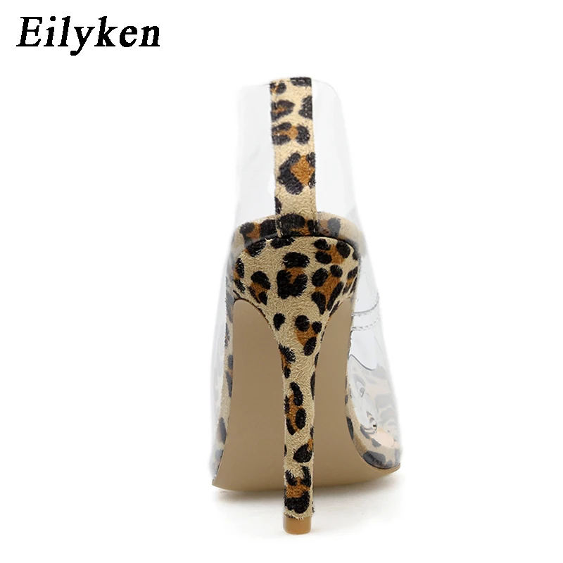 Eilyken/пикантные женские туфли-лодочки на высоком каблуке с леопардовым принтом