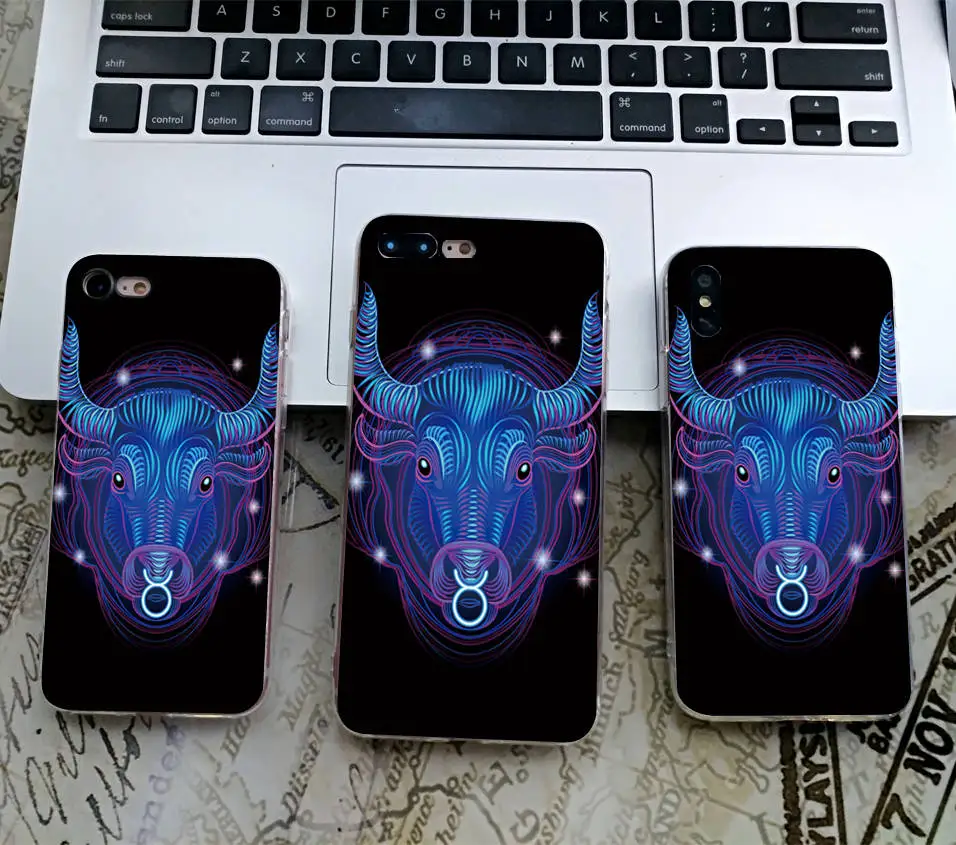 Чехол Dreamlike со знаками Зодиака для iPhone X, 5 S, 5S, XR, XS, Max, SE, 6, 6 S, 7, 8 Plus, мягкий силиконовый чехол для телефона, Fundas