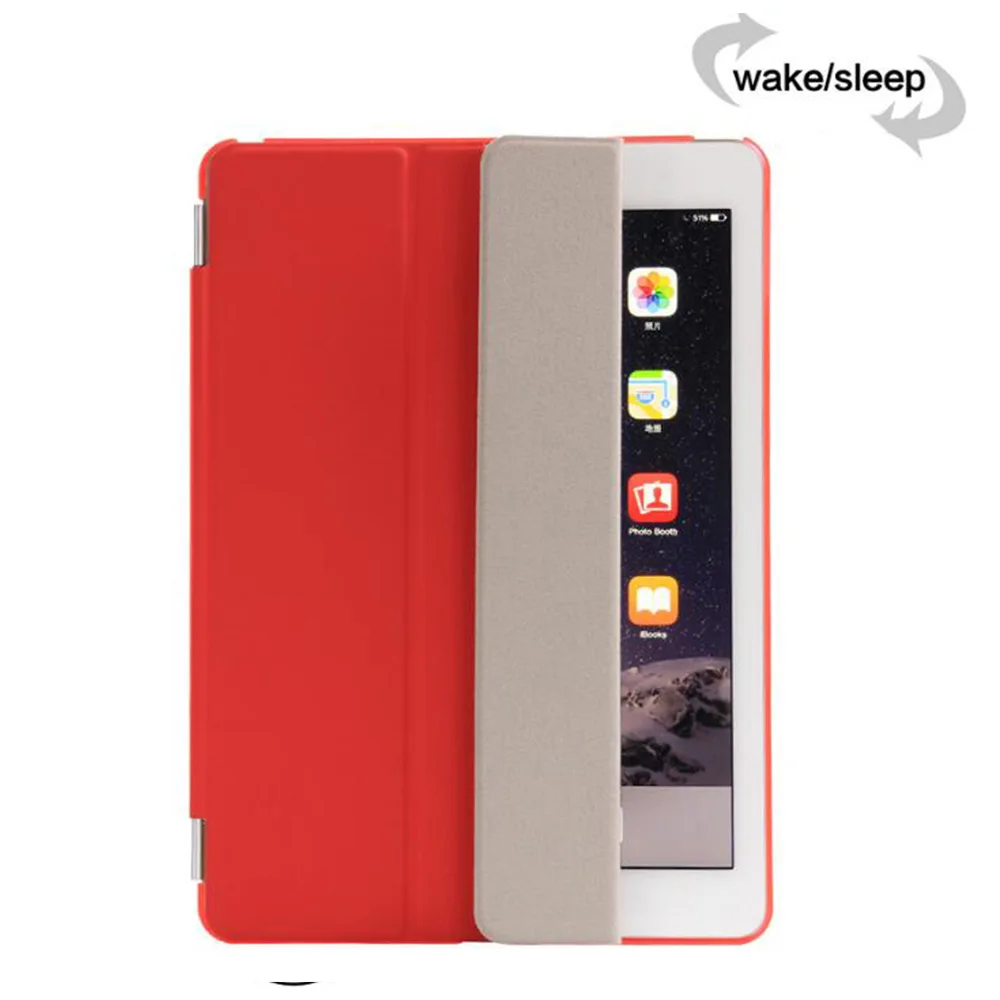 Смарт-чехол RYGOU для Apple ipad air 2 6 PU кожаный магнитный передний чехол + Жесткая задняя