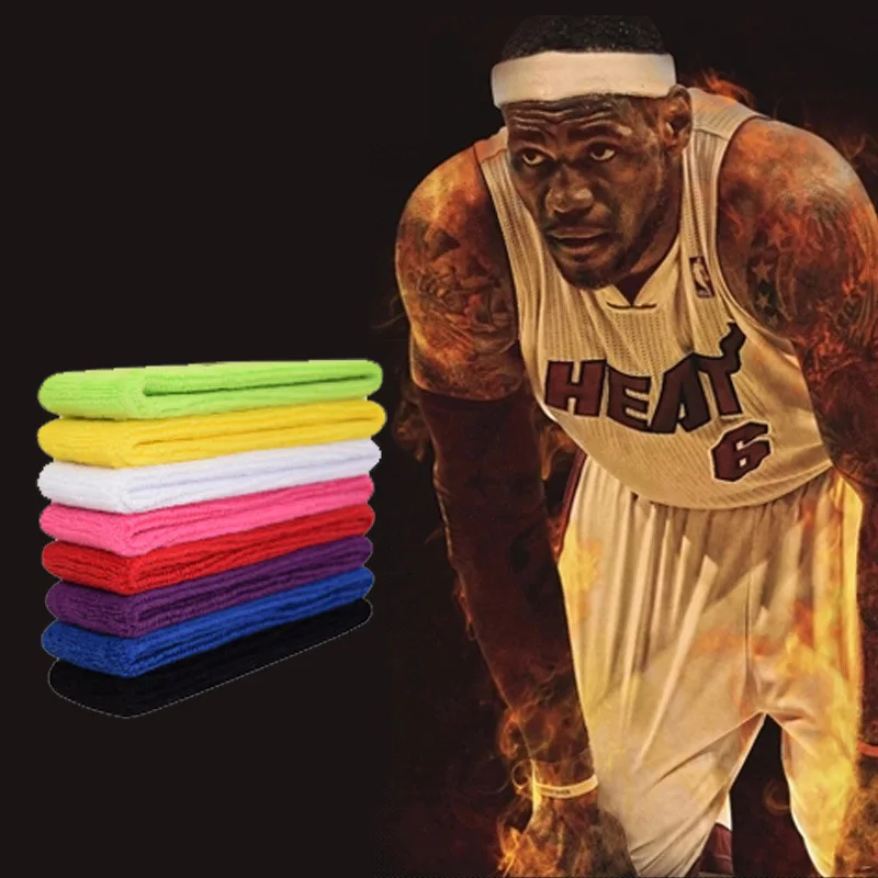 1 пара профессиональных спортивных потов впитывающая хлопковая головная повязка