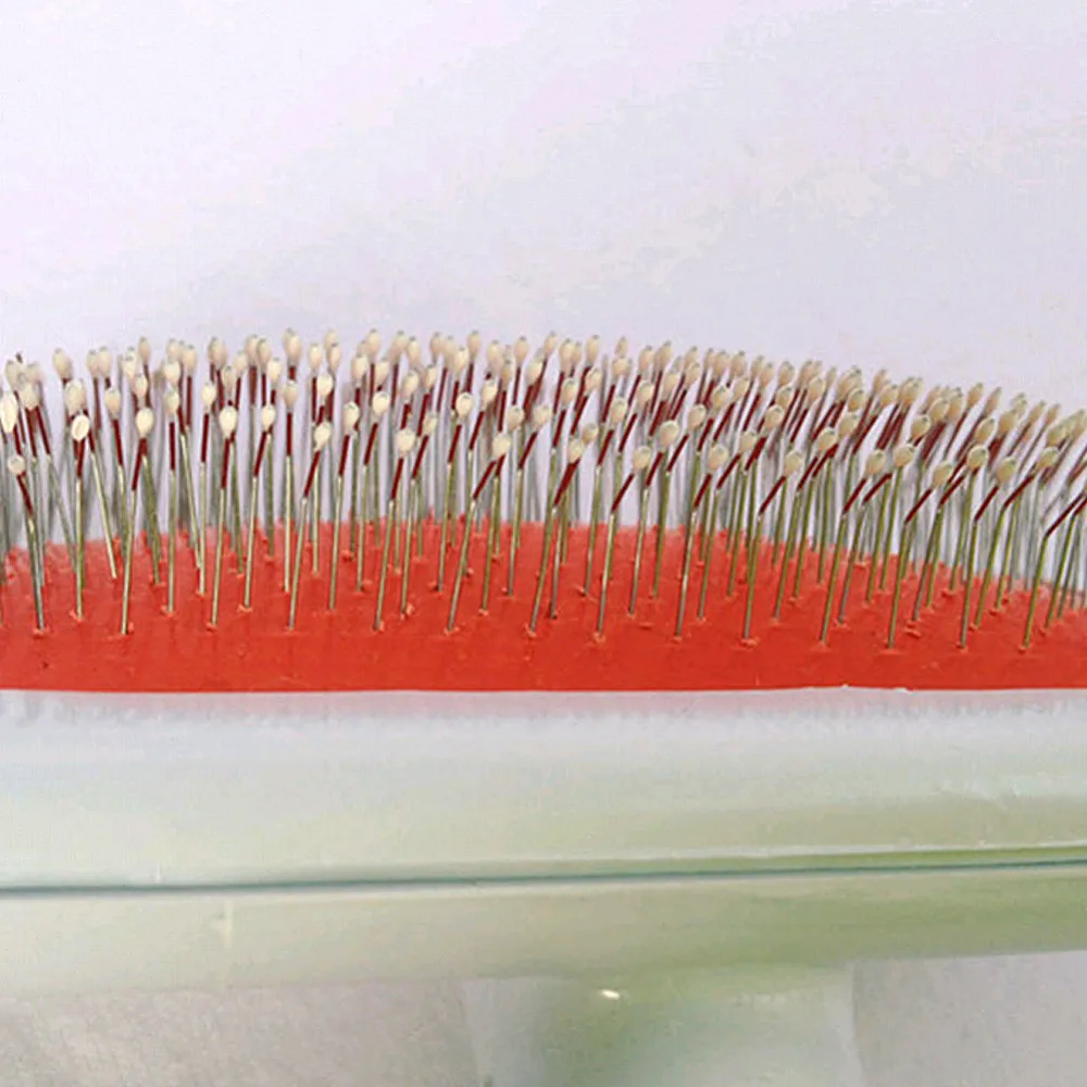 Расческа для шерсти собак щетка с пластиковой ручкой подушка безопасности из