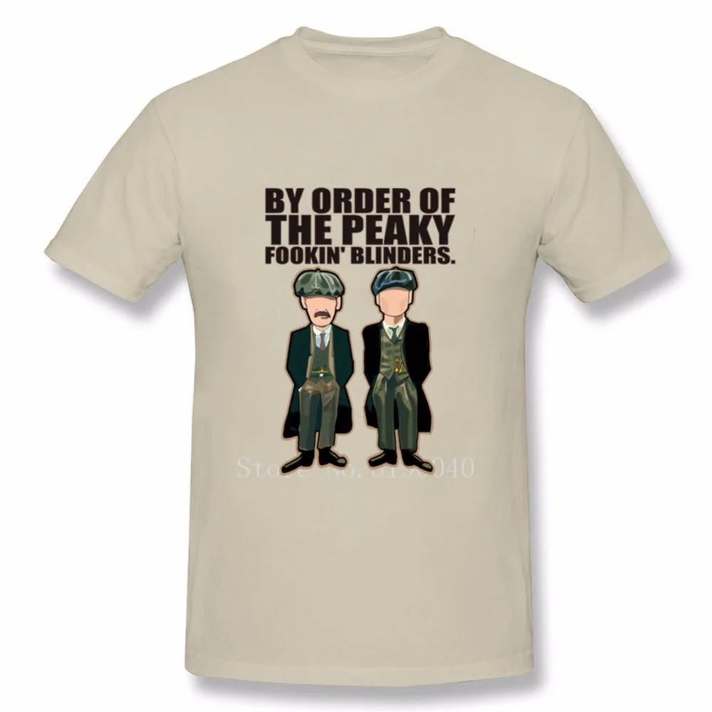 Peaky blinders Футболка мужская плюс размер с коротким рукавом Хлопок топы мужчины