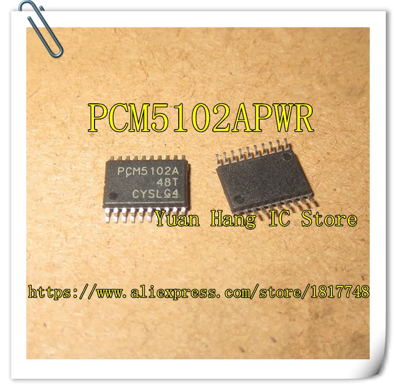 Бесплатная доставка 10 шт./лот PCM5102APWR PCM5102APW PCM5102A PCM5102 TTSOP20
