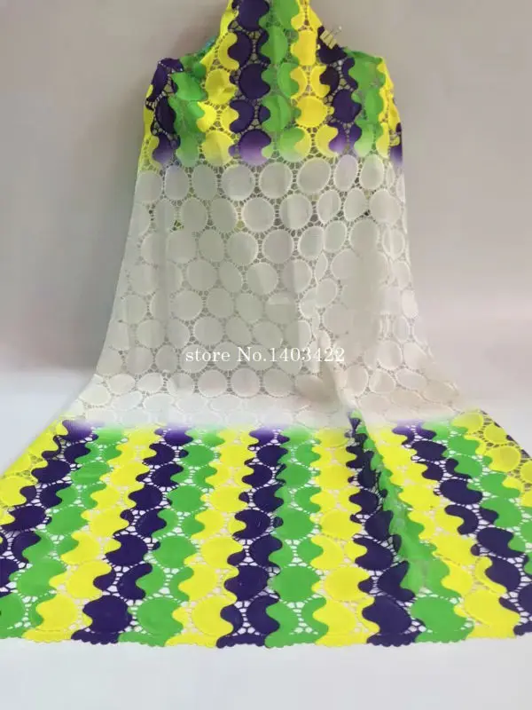 Высокое качество Нигерии кружевной ткани в африканском стиле тюль сетка для