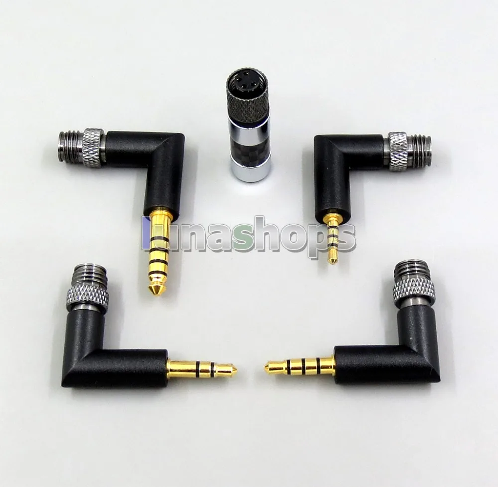 LN006133 LaoG Seires 4,4 мм 2,5 мм 3,5 мм сбалансированный штекер 4 в 1 DIY пользовательские Hifi наушники кабель наборы адаптер для D AWESOME