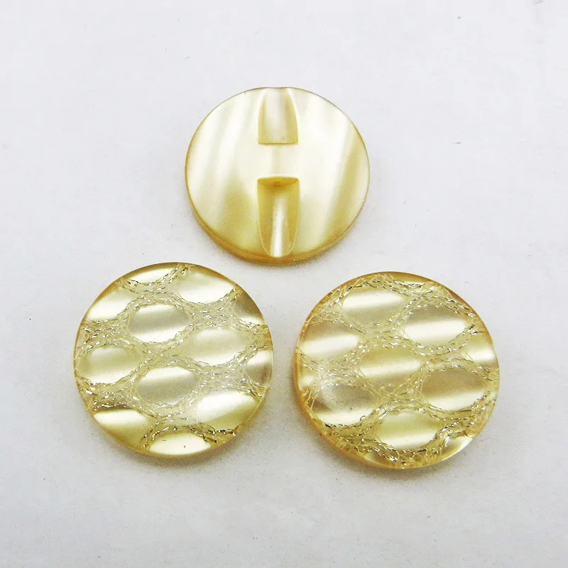 15 шт. 25 мм блестящие полосы из смолы|Пуговицы| |