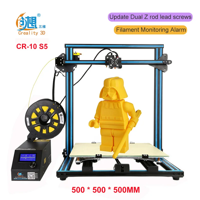 Двойной ведущих Шурупы стержень creality 3D cr-10 серии 3D-принтеры с нити Мониторы