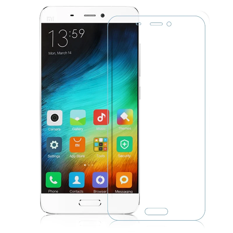 Xiaomi Mi5 Стекло Mi 5 Крышка Пленки Протектора Экрана Pro Prime 5.15 2.5D Закаленное Защита 9 H |