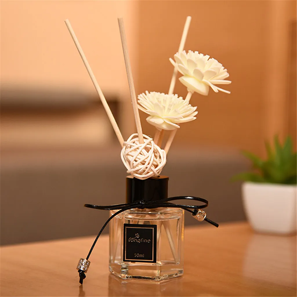 Новые эфирные масла для ароматерапии цветы диффузоры бутылки увлажнитель аксессуары Автомобильная палочка для ароматерапии Ароматические 19MAY6