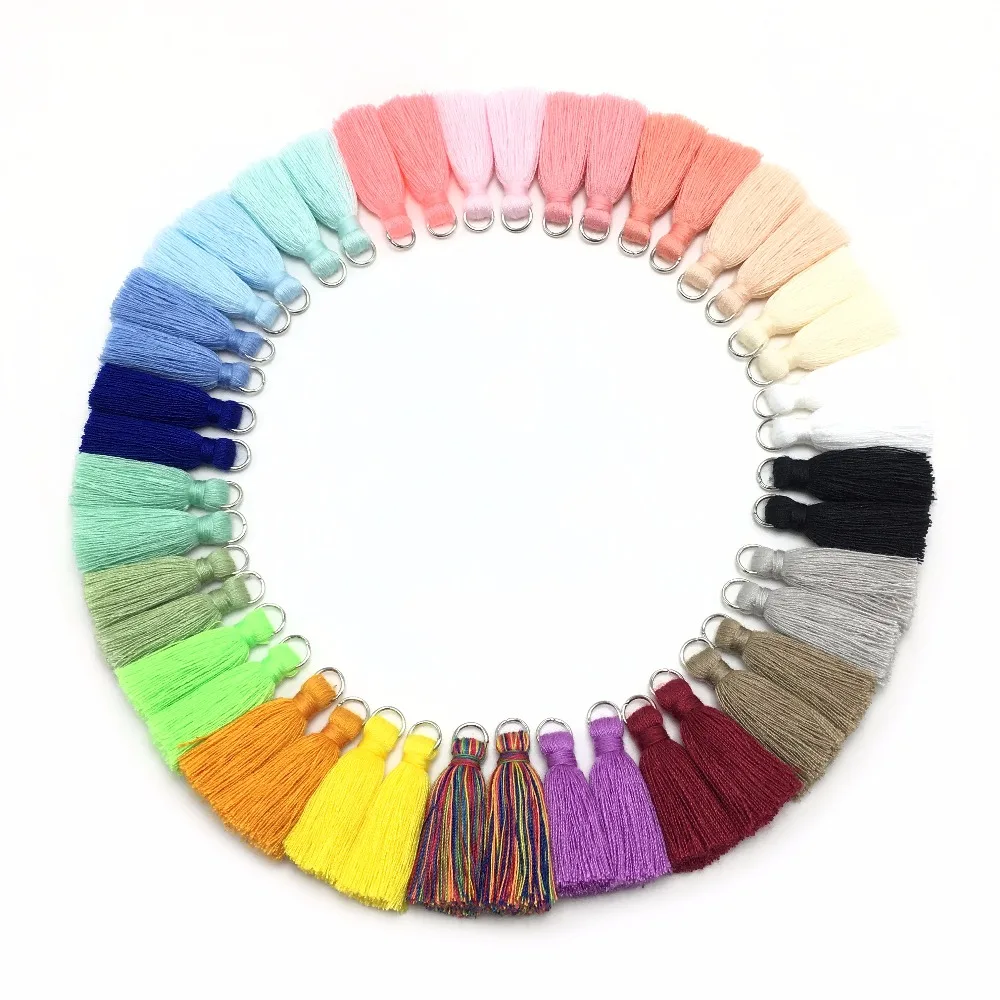 CHENGRUI L102 3 см кисточки хлопковые мини ювелирные аксессуары diy ручная работа