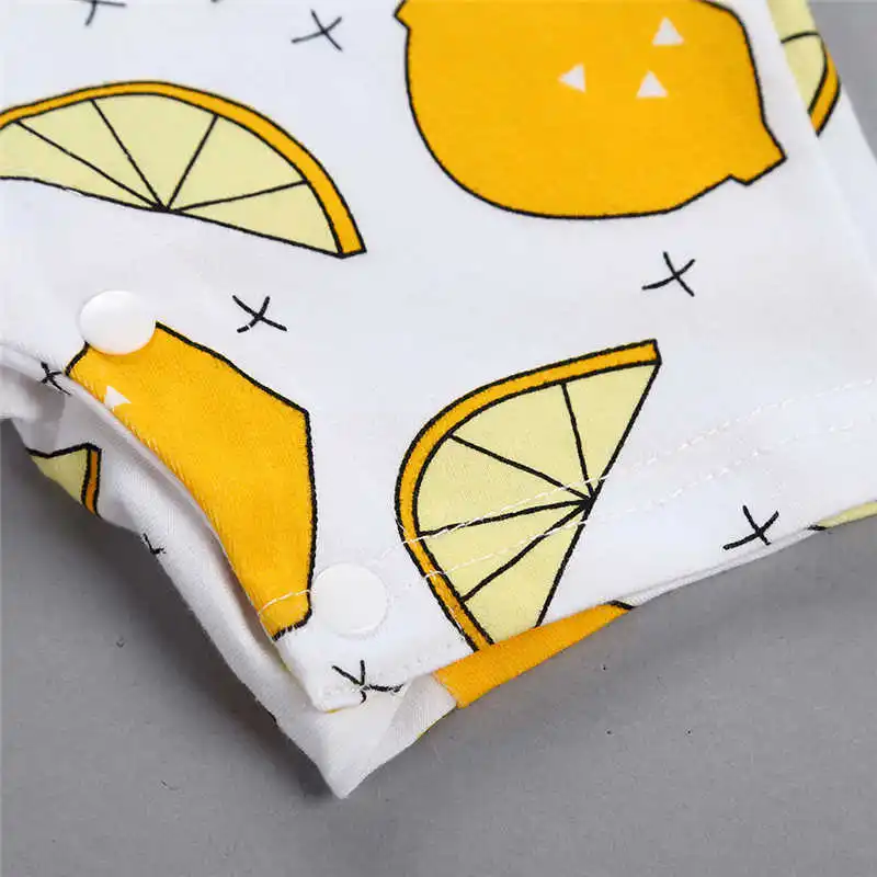 Baby Rompers Fruit Lemon Summer Clothes Short Sleeve Infant bebe Romper Cotton Newborn Boys Jumpsuit Kids Soft Overalls |
