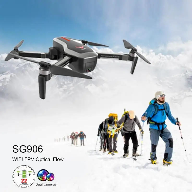 SG906 Drone GPS WIFI FPV Optical Flow 1080P Camera Auto Return Quadcopter