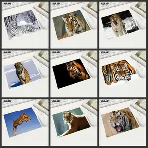 Резиновый коврик для мыши XGZ с принтом тигра, бесплатная доставка в Россию, размер 22x18, компактный и удобный для переноски, для офиса, для групповой покупки