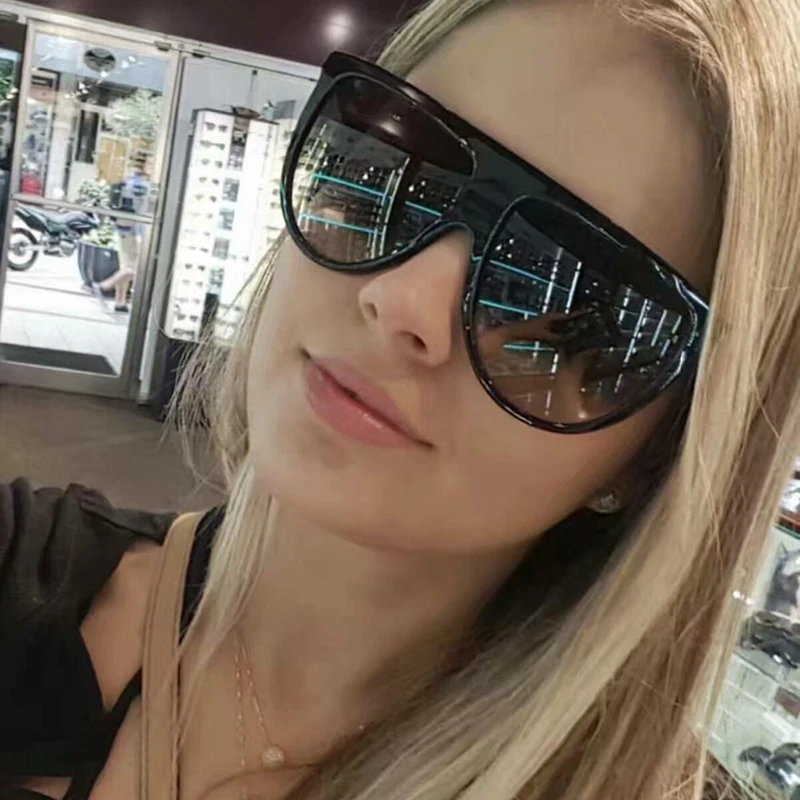 Winla Солнцезащитные очки женские модные классические стильные ретро плоские верхние ацетатные градиентные уникальные очки женские UV400 Oculos De Sol WL1021