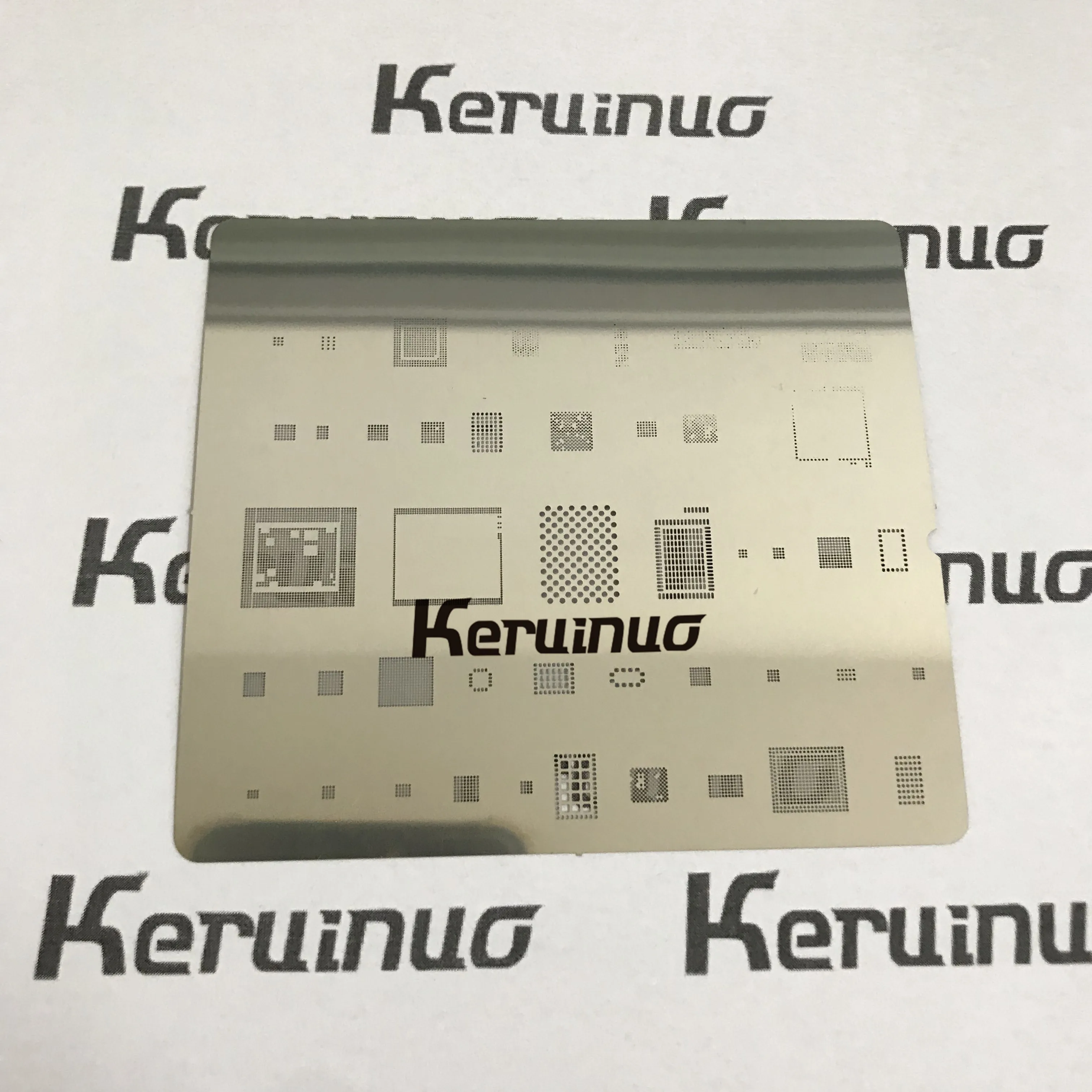 Для iphone 8 Plus BGA трафарет для ЦП RAM Wifi Nand Flash Baseband усилитель мощности аудио IC Reball Pin