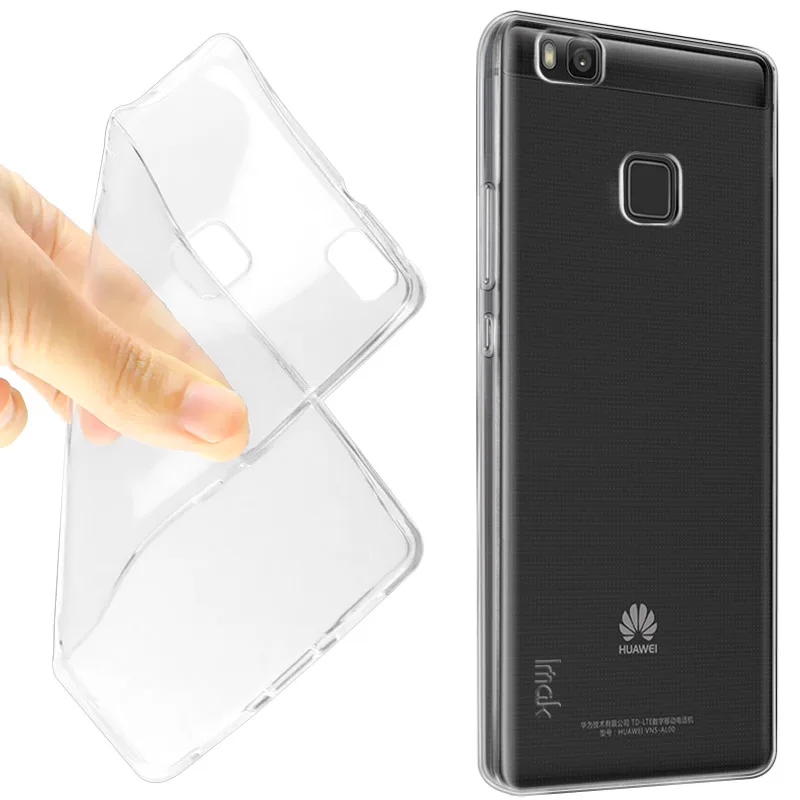 IMAK Ультратонкий Мягкий ТПУ чехол для huawei P9 Lite/G9 Lite VNS-L21 VNS-L22 VNS-L23 прозрачный кейс на